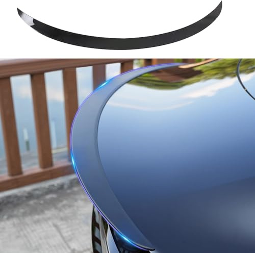 Ywooon Bakspoiler för Tesla Model 3 Highland 2024 2025, baklucka ABS-tillbehör (glänsande svart)