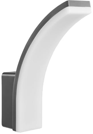 Maclean MCE511 LED Wandleuchte, Wandbeleuchtung für Außen- und Innenbereich, Wandlampe, 20W, IP65 - Wasserfest, 2750lm, 4000K Neutralweiß (Grau)