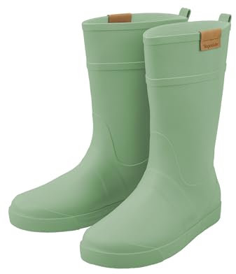Regenliebe Damen Gummistiefel Summer Rain halbhoch Regenstiefel, Farbe:hellgrün, Größe:42 EU