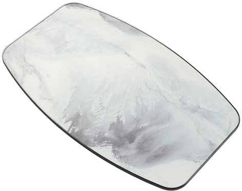 KIMISS Plateau de Table Rectangulaire pour Camping-Car, 24x15.2 Pouces, Bureau de Salle à Manger en Bois Massif pour Camping-Car, Pont de Yacht, Ponton, étanche et Facile à Nettoyer