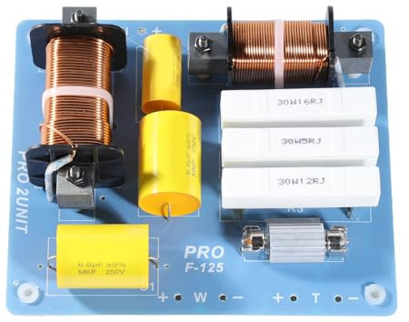 Filtre de haut-parleur 2 voies avec séparateur de fréquence haute et basse pour système de haut-parleurs professionnel