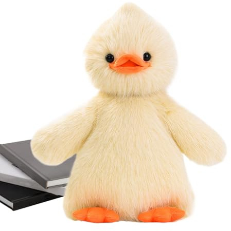 Genérico Mochila Pato - Combinación De Peluche Realista Y Bolso De Hombro | Correa Ajustable Para NiñosY Niñas | Regalo De Cumpleaños Perfecto Para NiñosY Novias | Diseño Lindo Y Funcional