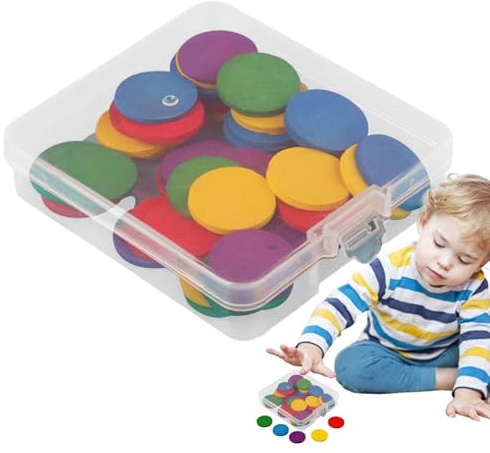 Matematik Räknechips Leksak för hjärnutveckling och | 50 Stycken För Pojkar Och Flickor, Gruppspel, Pedagogiska Aktiviteter, Räkning, Sortering, Mönster, , Skola,