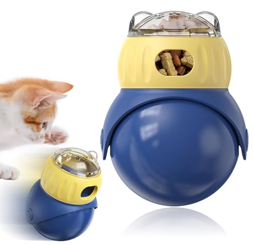 AMSGANK Jouets Intelligence pour Chien, Slow Feeder Améliorant la Digestion Distributeur de Friandises Jeux d'Intelligence Jouets Interactif pour Chien et Chat, Libérant du Plaisir