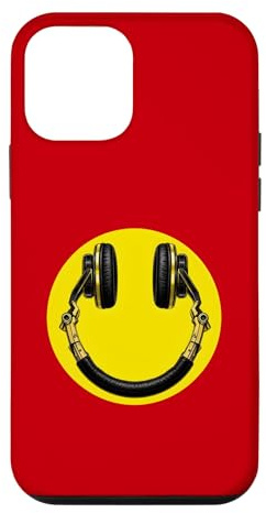 Custodia per iPhone 12 mini DJ con faccina sorridente