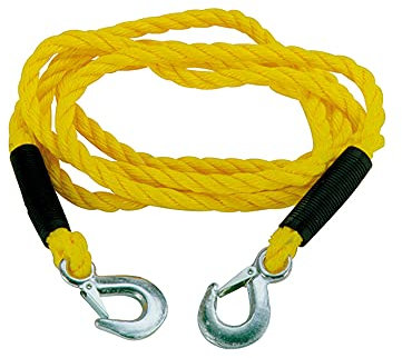 CARPOINT 0178723 Corda da traino 5000 3 Meter con gancio Cinghia da traino Camion camper