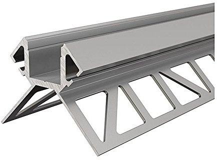 975381 Fliesen-Profil Ecke außen L250cm DEKO-LIGHT 975381