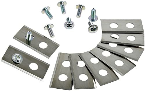 9x Ersatz-Messer Klingen/Schneid-Klingen für Mähroboter Worx Landroid M500 WG754E