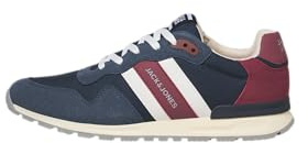 Jack & Jones Jfwstellar Mesh Majolica Blue Noos Zapatillas, Hombre, Azul Majolica Blue, 42 EU