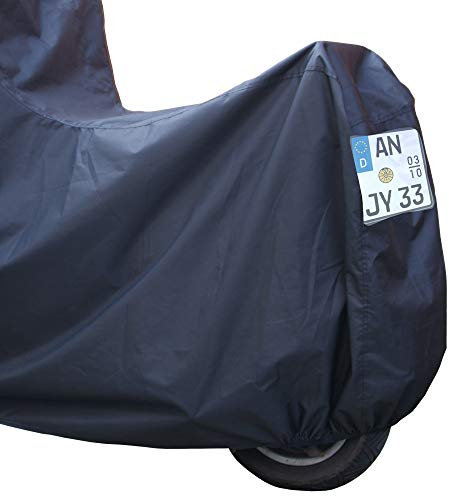 ALFA Topcase Motorrad-Abdeckplane - Mit Nummernschild-Fenster - XXL