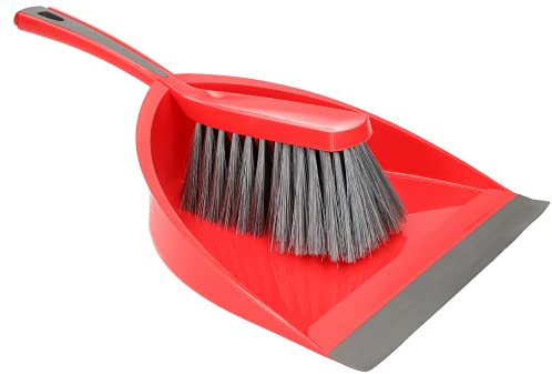 KOTARBAU® Handfeger 30cm & Schaufel 40cm mit Gummilippe Kehrgarnitur aus Kunststoff