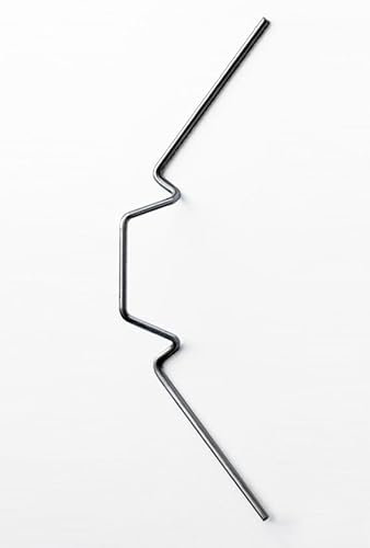 Edelstahl Gewächshaus-Glasklemme (50 Stück) für Stegplatten für 6 mm Stärke, Federstahl, rostfrei | H 120-6-50