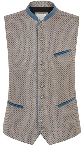 Stockerpoint Trachtenweste Stanley rauchblau, 54