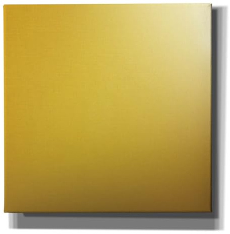 Epic Art Group Artist Stretched Gold Foil Canvas, 8x8x0.75 Great for Acrylic Paint