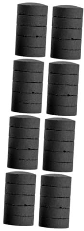 SOIMISS 4 Sätze Schnell Brennende Holzkohle Feueranzünder Fackel Camping-wasserkocher Kohlebrikett Briketten Küchenherd Holzkohle Küche Zum Kochen Von Holzkohle Hölzern Black 10 Stück * 4