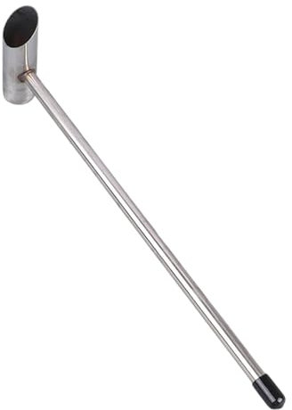 Cucchiaio da zucchero in acciaio inox antiruggine per macchine per zucchero filato interdentale, strumento essenziale per feste ed eventi