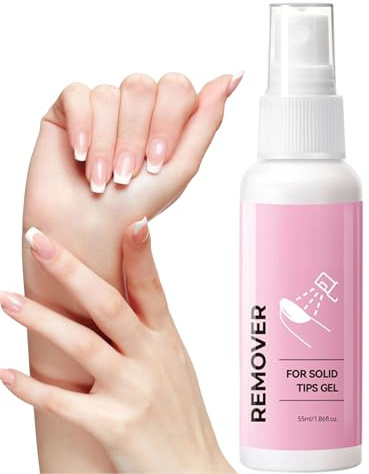 Spray Dissolvant Colle Ongles - Démaquillant Ongles | Retire Vernis Pour Faux Ongless & Capsules | Éliminateur Rapide Colle French, Stamping & Gel | Formule Écologique Sans Odeur Pour Maison, Spa & Sa