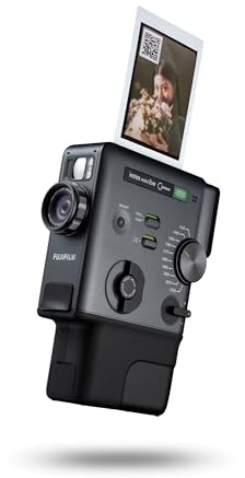 instax Mini EVO Cinema, cámara instantánea Digital híbrida 3 en 1, Impresora para teléfonos y cámara de vídeo, Disparo Remoto, edición de vídeo, Utiliza película instax Mini (se Vende por Separado)