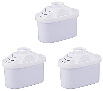 3 x filterpatroner för Bosch Tassimo TAS5542GB, TAS6515GB, TAS8520, TAS8520GB, TAS6515, TAS4502, TAS4503, TAS4504 vattenfilter/för rent vatten