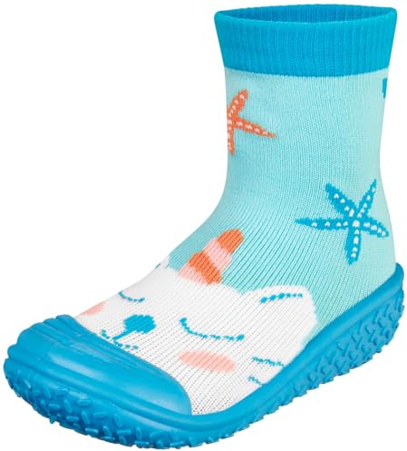 Playshoes Calcetines acuáticos, Gato del Mar Unicornio, 22-23