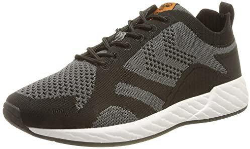 Hummel Unisex Edmonton Legend Seamless Sneaker, Schwarz, 39 EU