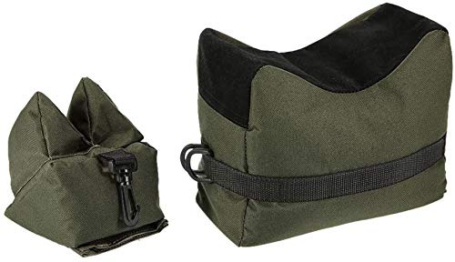 Nocsm Support de Tir Chasse Carabine. Support de Support Avant/arrière SandBag avec résistance à l'eau en Polyester 900 Deniers et Construction Durable pour Sac de Repos pour Pistolet à Plomb.