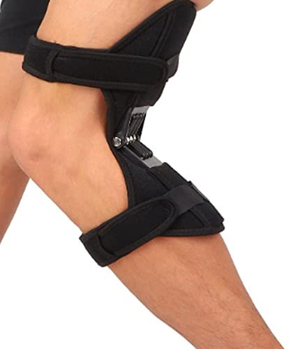 Support de Genou Renforcé avec Stabilisateurs Latéraux et Coussinets pour Randonnée, Escalade, Squat et Arthrose du Genou - Brrnoo