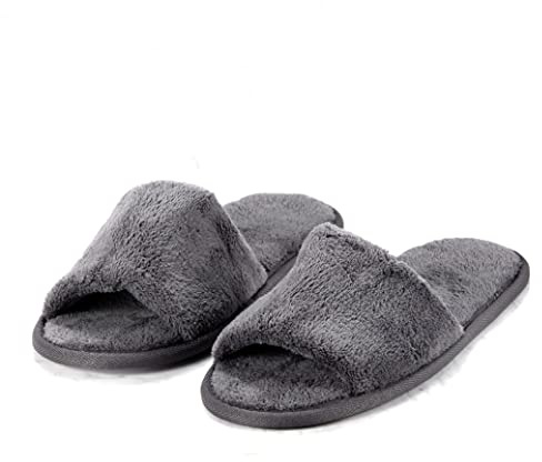 VINN DUNN Hotel Slippers 10 Pairs Pack CORASLIPPER COTTON Coral Fleece Close Toe