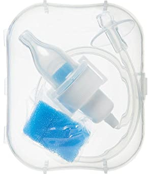 Nuby Dr. Talbot’s Breathe-EEZ Infant Nasal Aspirator with Travel Case – Easy to Clean | BPA Free | On-The-Go | 4 Filters Included
