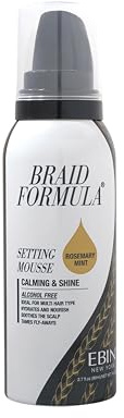 EBIN NEW YORK Braided Formula 700ml Rosemary Mint + Biotin, Multi-Colour
