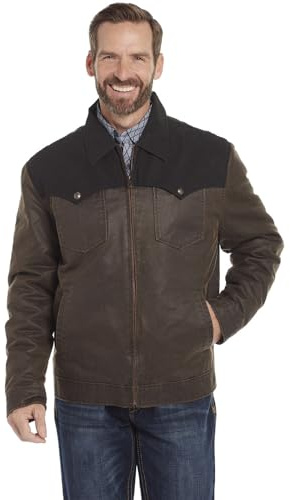 Cripple Creek Men's Two Tone Concealed Carry Ranch Jacket - CW5419-94 X-