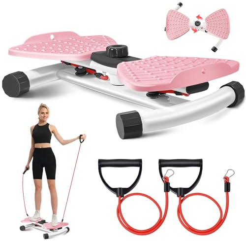 Waist Twister Board,Twist Waist Disc Board with Drawstring,Twister 300 lbs Load Capacity,Standing Abdominal Exercise Board,Twist Board Slimming Devices for Foot Massage,Weight Loss,Waist Twisters for