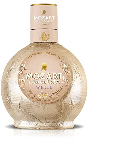 Mozart White Chocolate Sahnelikör 700 ml 15% Vol. Feine Noten von Vanille & Karamell