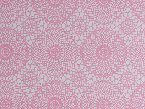 Fablon FAB12647 45 cm x 2 m Roll Contour, Rose