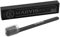 Marvis Toothbrush, Black, Plastic Toothbrush with Clear Travel Toothbrush Head Cover, Effectively Breaks Up Plaque and Tartar