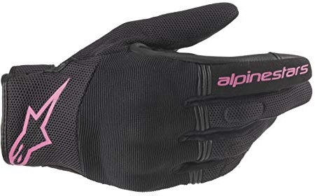 Alpinestars Guantes de Moto Stella Copper Guantes Negro Fucsia, Negro/Fucsia, L,35984201039- L