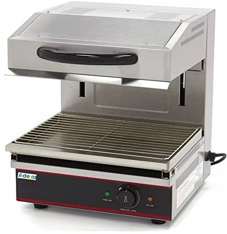 Stalwart DA-ES2800L Commercial Lift Salamander Grill 2.8kW 440x320mm Grid Adjustable Height