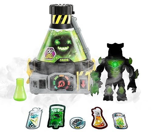 Beast Lab: Hai-Labor-Spielset mit echtem Labor-Nebel, Experiment-Zutaten und über 80 Lichtern, Geräuschen und Reaktionen