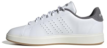 Adidas Uomo Advantage 2.0 Shoes, Ftwr White/Ftwr White/Trace Grey, 44 EU