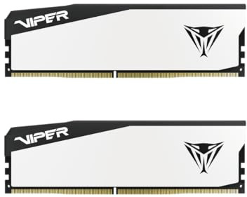 Patriot Viper Elite 5 DDR5 RAM 32GB (2X16GB) 6000MT/s CL30 1.35v UDIMM Desktop Gaming Memory Kit - VEB532G6030KW
