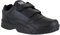 Sports Gaudi Mens Leather Lace Up/Touch Fasten Trainers Shoes Touch Fasten - Black UK 10