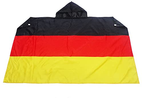 AZ FLAG Drapeau Allemagne 150x90 cm - Cape Drapeau Allemand 100% Polyester Avec Manches Intégrées - Body Flag 80g