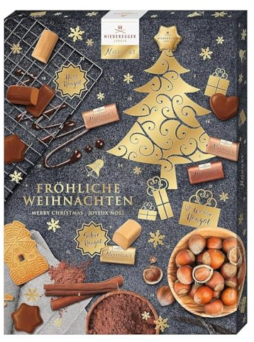 Niederegger Adventskalender Nougat, 1er Pack (1 x 500 g), Schachtel