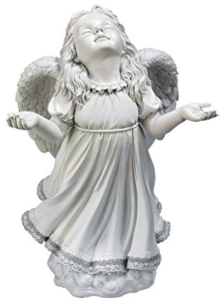 Design Toscano DB383093 Statue d’Ange Multicolore 35,5 x 37 x 62 cm