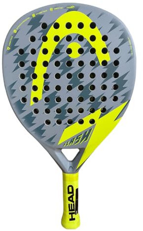 HEAD Unisex – Erwachsene 228262 Padel Racquet, grau/gelb, Einheitsgröße