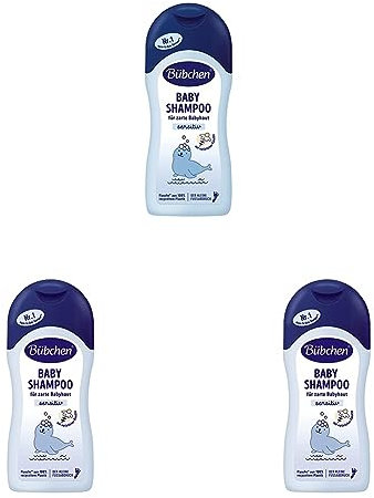 Bübchen, Baby Shampoo, 200 ml (Packung mit 3)