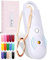 Vantamo Alarme Personnelle Anti Agression 130dB avec Double Haut-Parleur, Flash LED Puissant et Indicateur de Batterie Faible, Kit Defense Femme Compact pour Auto Defense avec Porte-clés pour Sac