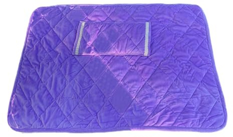 Couverture chauffante sans fil, couverture chauffante USB, lavable, électrique, rechargeable, parfaite pour les siestes en et la climatisation, facile à utiliser, multicolore (60 x 80 cm)