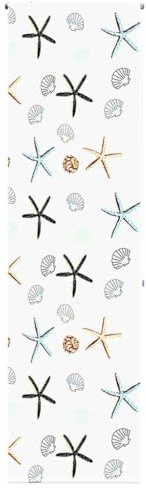 Persiana Enrollable para Ducha de PEVA, Impermeable y Fácil de Limpiar, Instalación en Techo o Pared, Ahorro de Espacio y Seguridad Infantil con Clip de Cordón