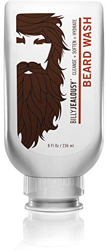 Billy Jealousy Beard Wash Hydrating Mens Beard Shampoo 8 Fl Oz (Pack of 1)